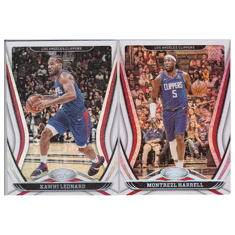 NBA球星卡 卡哇伊莱昂纳德 哈雷尔 帕尼尼20-21certified