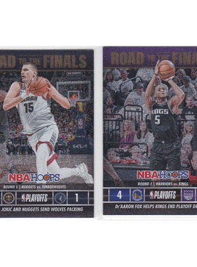 球星卡 约基奇 福克斯 finals折射 帕尼尼23-24hoops