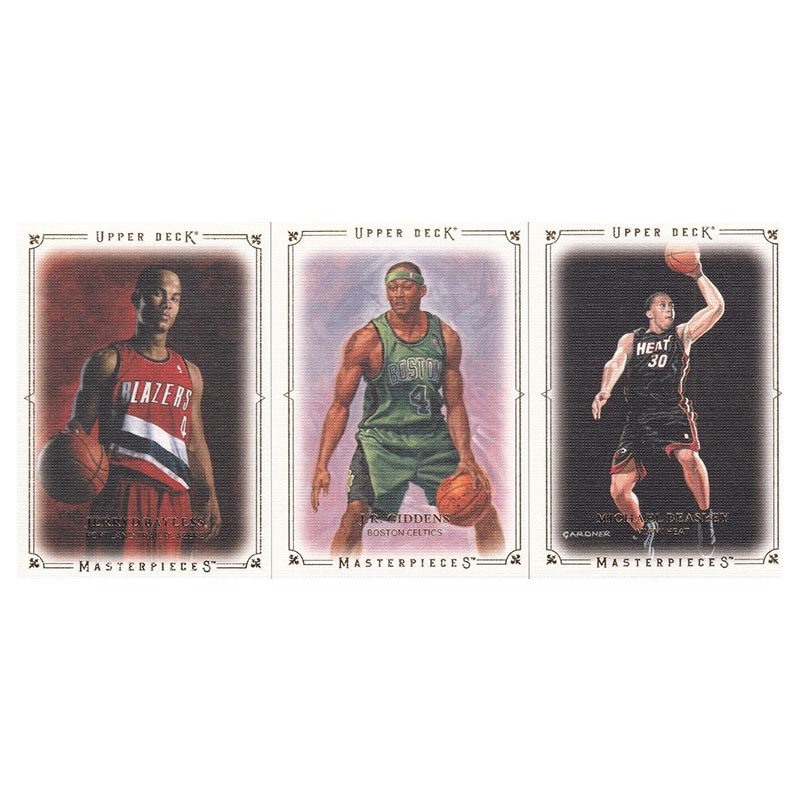 NBA球星卡 贝勒斯 吉登斯 迈克比斯利 UD2009-10