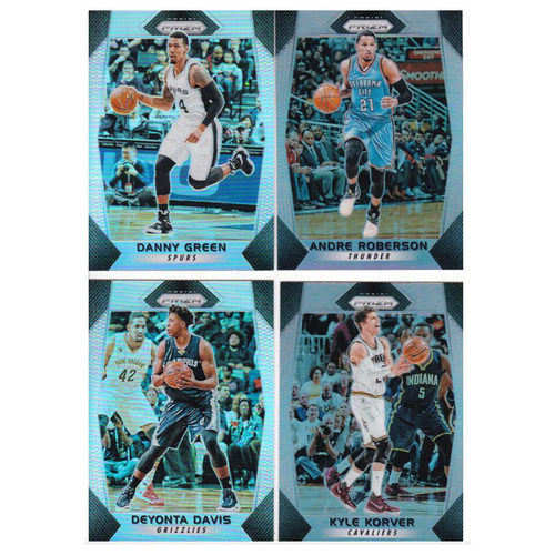 NBA球星卡 丹尼格林 罗伯森 戴维斯 科沃尔 折射帕尼尼17-18prizm