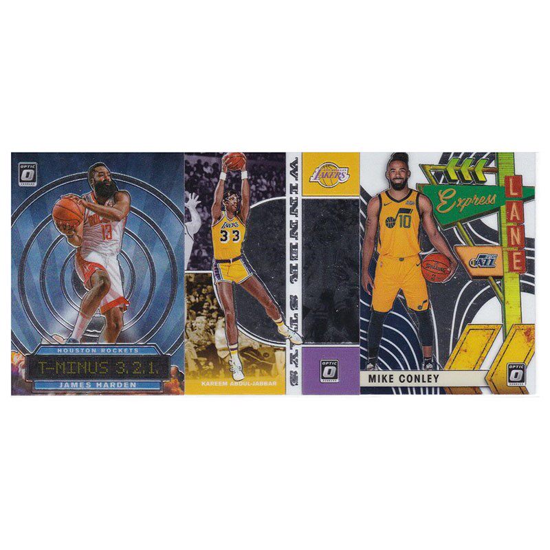 NBA球星卡 哈登 贾巴尔 迈克康利 帕尼尼19-20optic