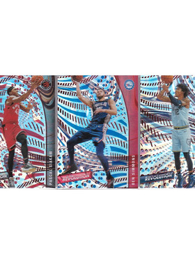 NBA球星卡 西亚卡姆西蒙斯莫兰特 asia折射帕尼尼20-21revolution