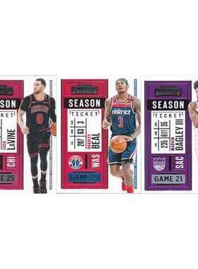 NBA球星卡 拉文 比尔 巴格利 帕尼尼20-21contenders