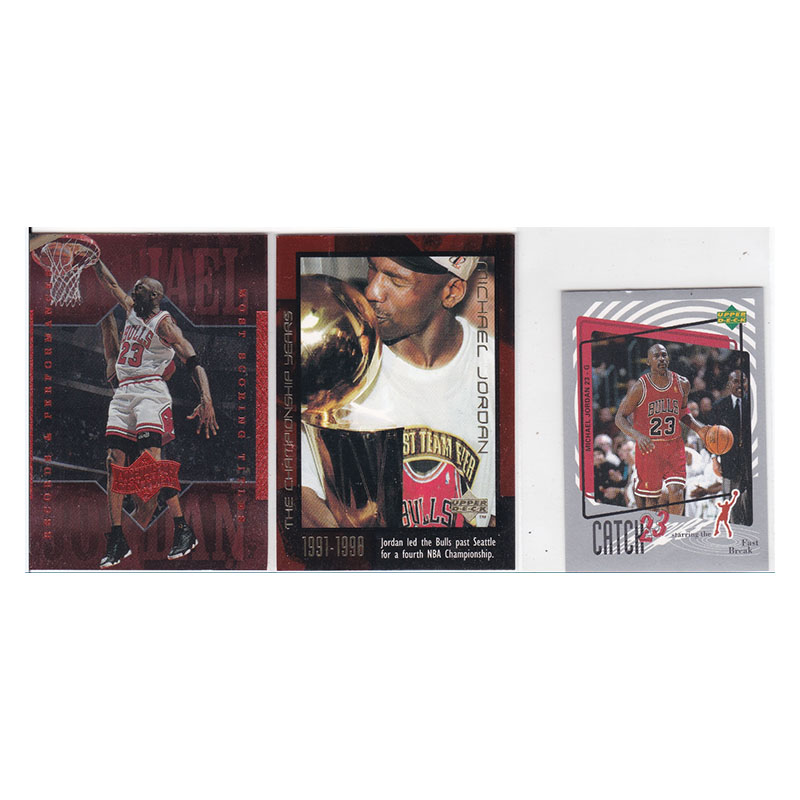 球星卡 迈克尔乔丹UD 1999 贴纸1997