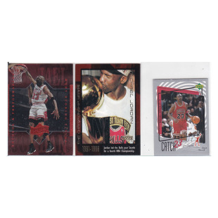 球星卡 迈克尔乔丹UD 1999 贴纸1997