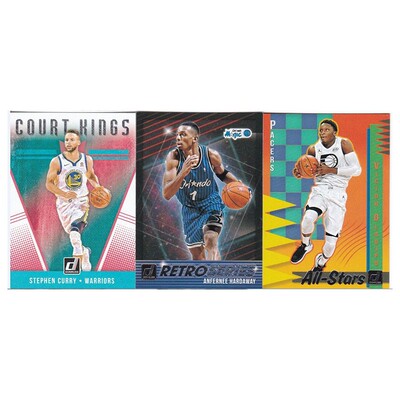 NBA球星卡 库里 便士哈达威 奥拉迪波 panini18-19donruss 油画