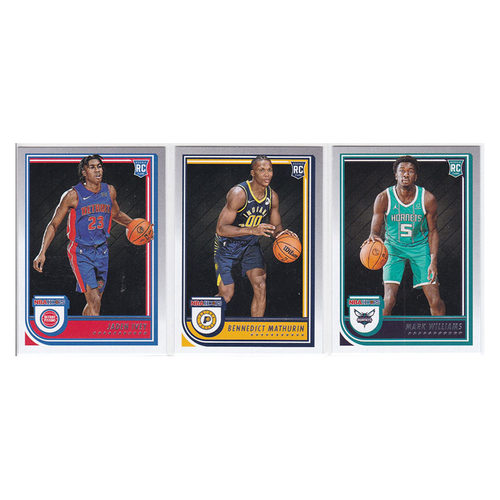 球星卡 杰登艾维 马瑟琳 马克威廉姆斯新秀帕尼尼22-23hoops
