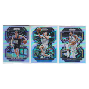 球星卡 贾森威廉姆斯 纳什 戈贝尔 银折射帕尼尼21-22prizm