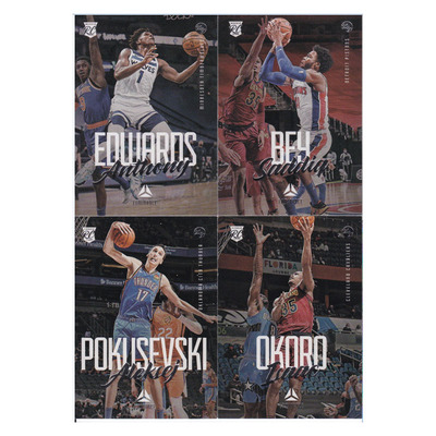 球星卡爱德华兹贝波库舍夫斯基澳克罗新秀帕尼尼20-21luminance