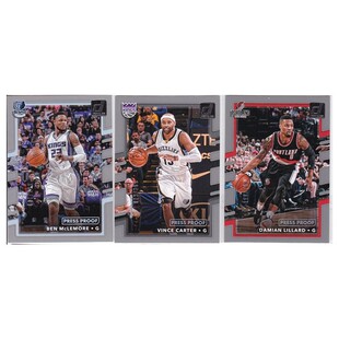 NBA球星卡 麦克勒莫  文斯卡特 利拉德 /299panini17-18donruss