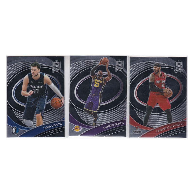 球星卡 卢卡东契奇 勒布朗詹姆斯卡梅隆安东尼帕尼尼20-21spectra