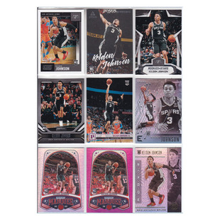 球星卡凯尔登约翰逊新秀帕尼尼19-20luminance score playbook