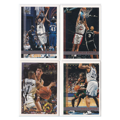球星卡 巴克利 邓肯 加里佩顿 斯托克顿 topps 1994