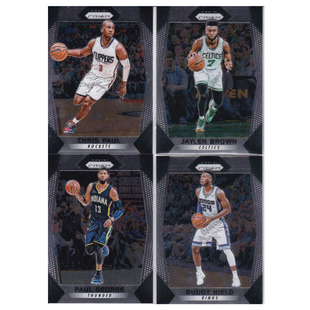 NBA球星卡克里斯保罗 杰伦布朗 保罗乔治 希尔德帕尼尼17-18prizm
