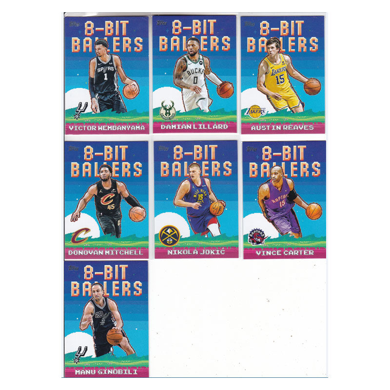 球场卡文班亚马利拉德里弗斯米切尔约基奇卡特吉诺比利topps2025