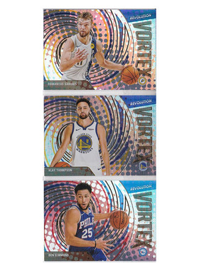 NBA球星卡萨博尼斯克莱汤普森西蒙斯vortex帕尼尼20-21revolution