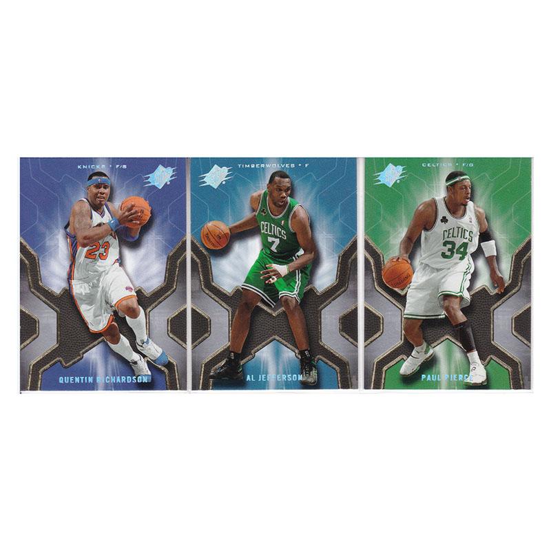 球星卡昆汀理查德森埃尔杰弗森皮尔斯UD 2007 spx