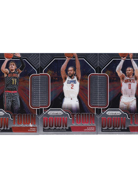 NBA球星卡 特雷杨 莱昂纳德 威少 downtown帕尼尼20-21prizm