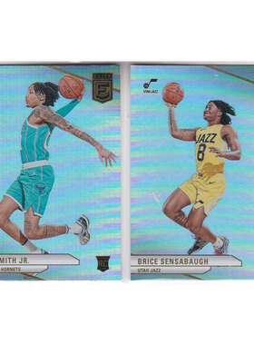 球星卡 尼克史密斯 森萨博 新秀折射 帕尼尼23-24elite