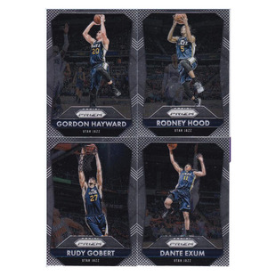 NBA球星卡 海沃德 胡德 戈贝尔 艾克萨姆 帕尼尼15-16prizm