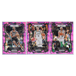 球星卡哈里森巴恩斯 艾伦 德里克怀特粉碎冰折射帕尼尼23-24prizm