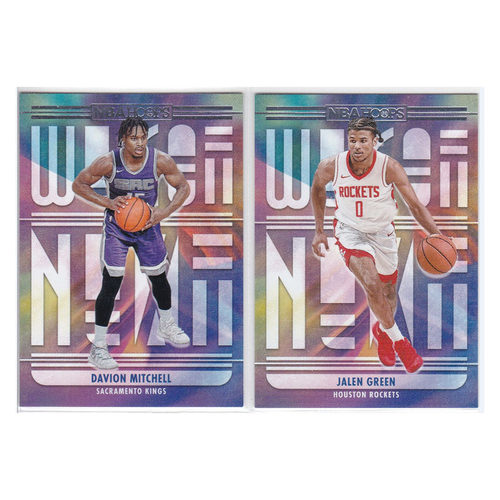 球星卡 戴维翁米切尔 杰伦格林 新秀帕尼尼21-22hoops