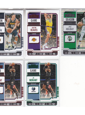 球星卡阿隆戈登里弗斯霍勒迪莫兰特 红绿 23-24contenders