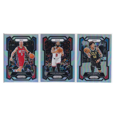 球星卡 贾森基德 德拉蒙德 乌布雷 银折射帕尼尼23-24prizm