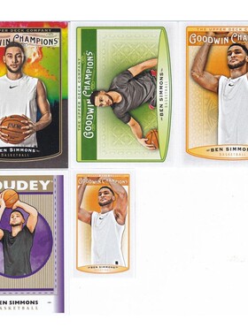 NBA球星卡 本西蒙斯 小卡 特卡 goodwin 2019