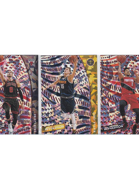 NBA球星卡 拉文 约基奇 迈克勒姆 碎冰折帕尼尼20-21revolution