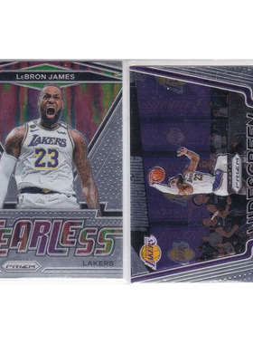NBA球星卡 勒布朗詹姆斯 fearless widescreen帕尼尼20-21prizm