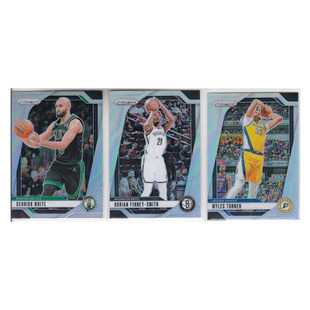 球星卡德里克怀特 芬尼史密斯 迈尔斯特纳银折射帕尼尼24-25prizm