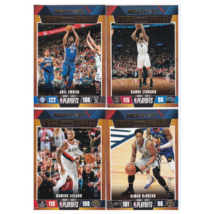 NBA球星卡恩比德莱昂纳德利拉德德罗赞panini HOOPS19-20 /2019
