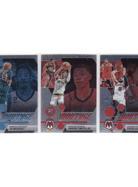 球星卡 莫兰特 贾巴里史密斯 拉文montage帕尼尼22-21mosaic