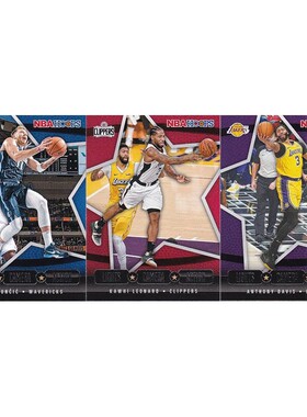 NBA球星卡 东契奇 卡哇伊莱昂纳德 安东尼戴维斯帕尼尼20-21hoops