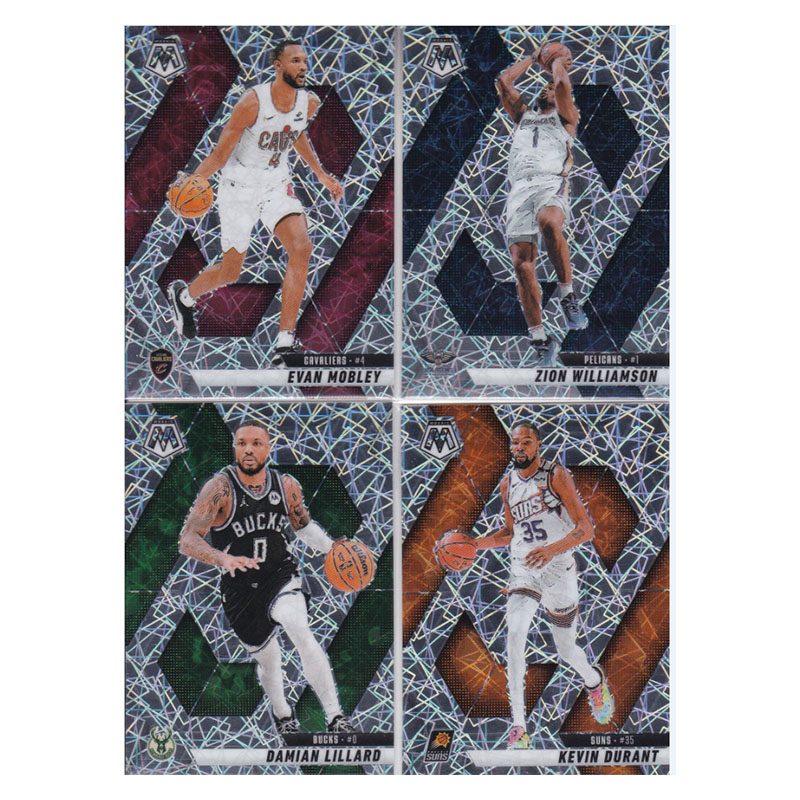 球星卡埃文莫布里锡安威廉森利拉德杜兰特折射24-25mosaic帕尼尼
