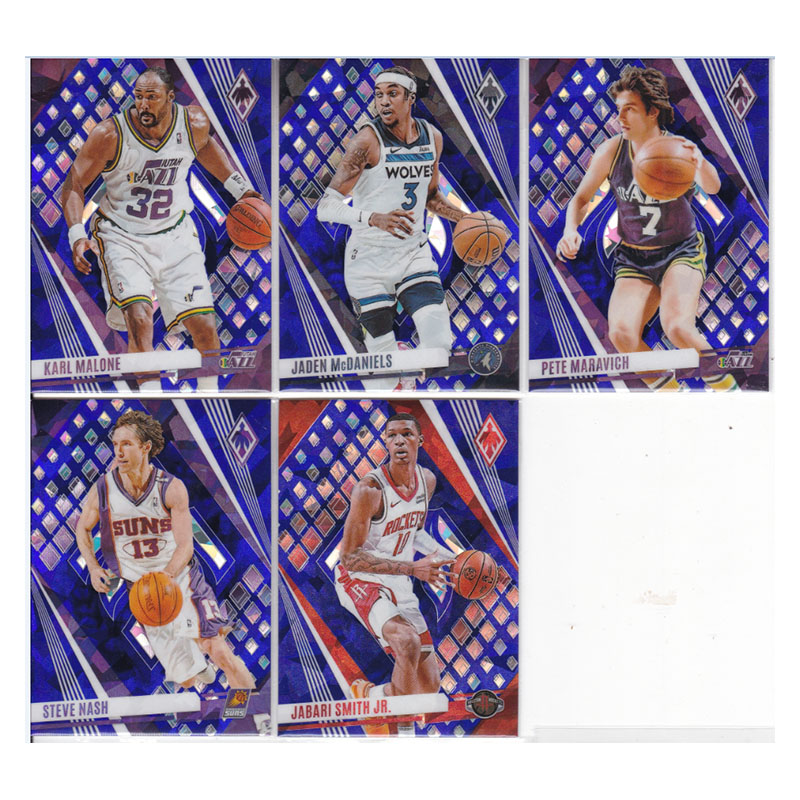 球星卡卡尔马龙迈克丹尼尔斯马拉维奇纳什史密斯紫折23-24phoenix