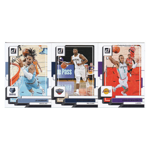 球星卡 莫兰特 锡安威廉森 朗尼沃克 帕尼尼22-23donruss