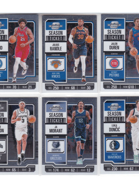 球星卡恩比德兰德尔杰伦杜伦约翰逊莫兰特东契奇23-24contenders