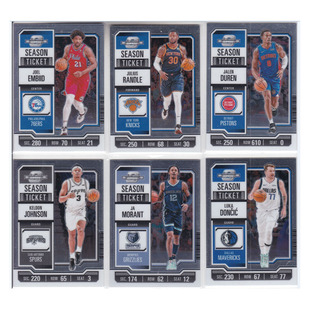 球星卡恩比德兰德尔杰伦杜伦约翰逊莫兰特东契奇23-24contenders