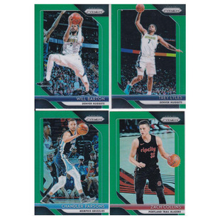 NBA球星卡 巴顿 莱尔斯 帕森斯 科林斯 绿折射 帕尼尼18-19prizm