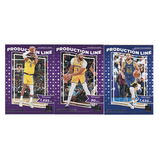 球星卡勒布朗詹姆斯安东尼戴维斯库里特卡帕尼尼22-23donruss