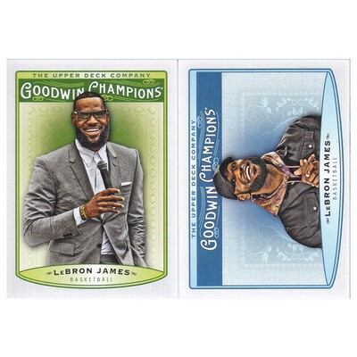 NBA球星卡 勒布朗詹姆斯  goodwin 2019