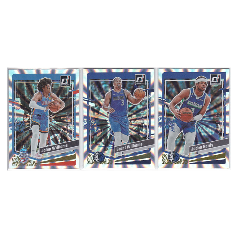 球星卡杰伦威廉姆斯格兰特威廉姆斯哈迪149折射帕尼尼23-24hoops