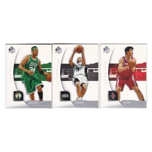 球星卡 皮尔斯 托尼帕克 姚明 UD 2005