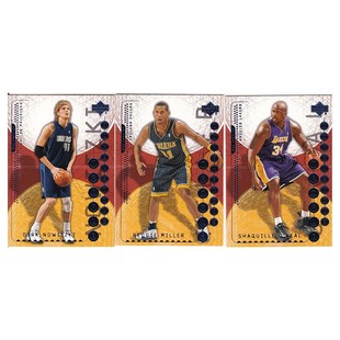 NBA球星卡 诺维斯基 雷吉米勒 奥尼尔 UD 2004