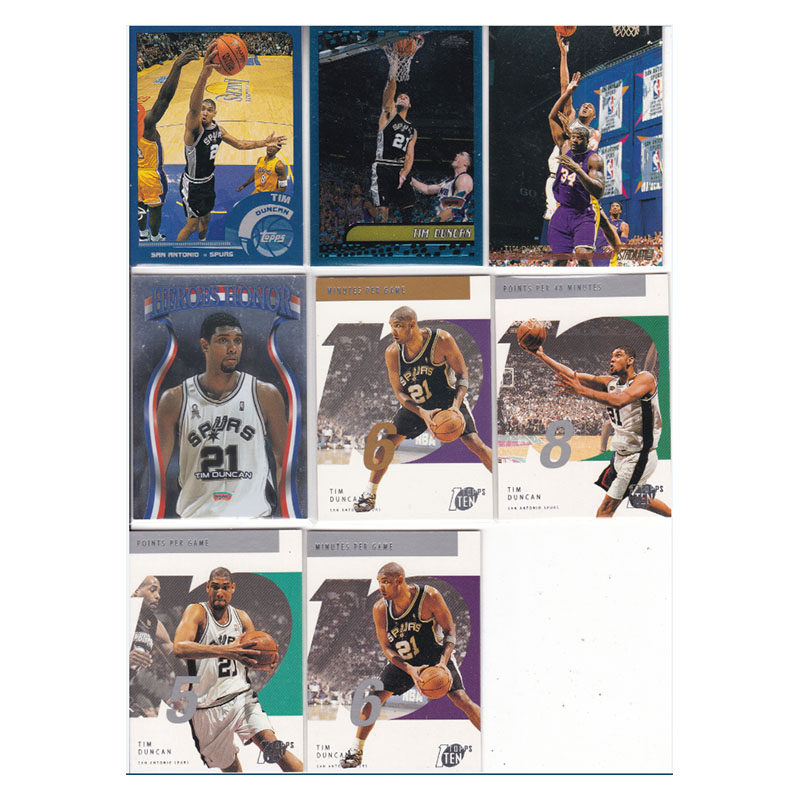 球星卡 蒂姆邓肯 topps 2002