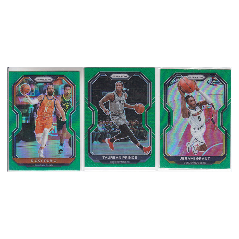 球星卡 卢比奥 普林斯 格兰特 绿折射 帕尼尼20-21prizm