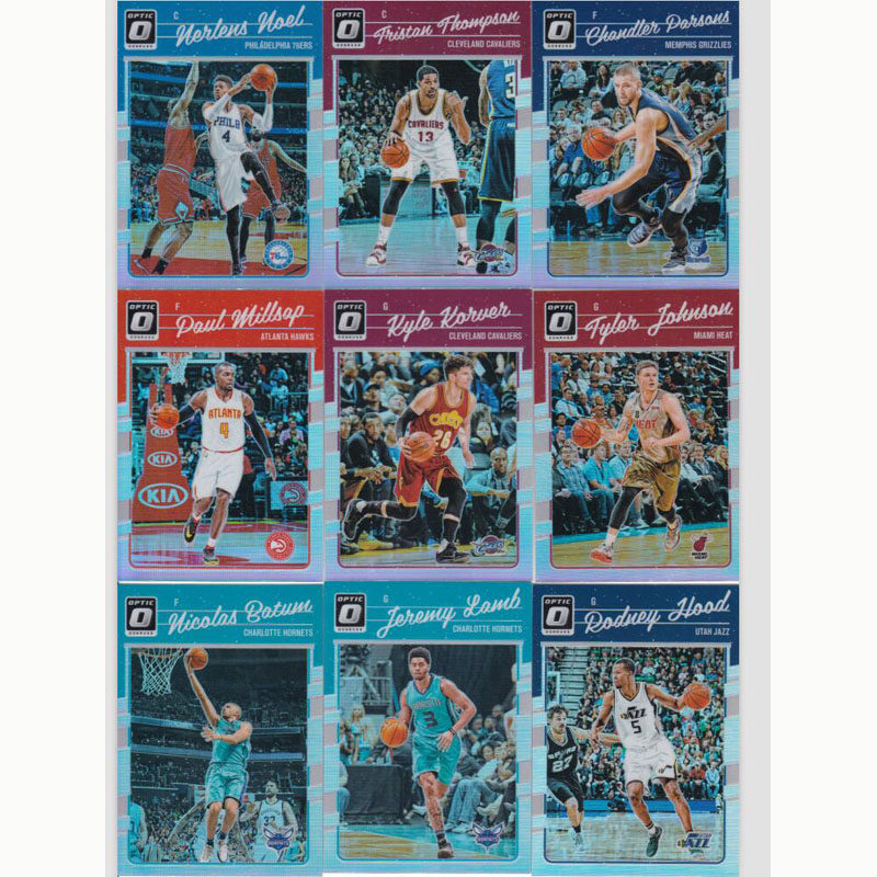 NBA球星卡 panini 16-17 donruss系列 optic 折射 凑套