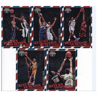 NBA球星卡panini16-17卫生巾罗宾逊本华莱士特纳穆托姆博小乔丹